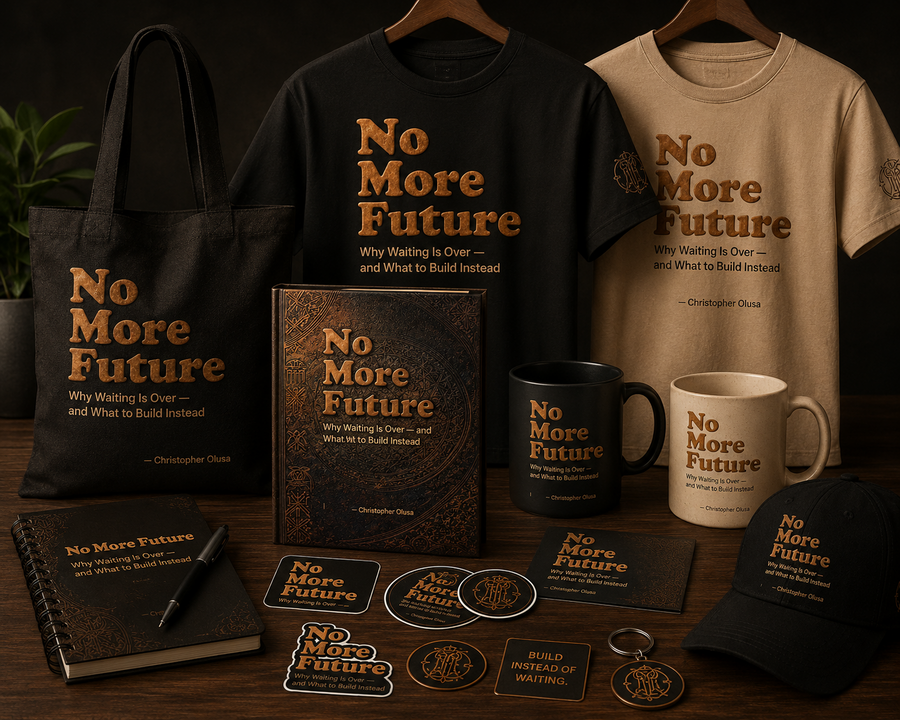 No More Future reader merchandise preview